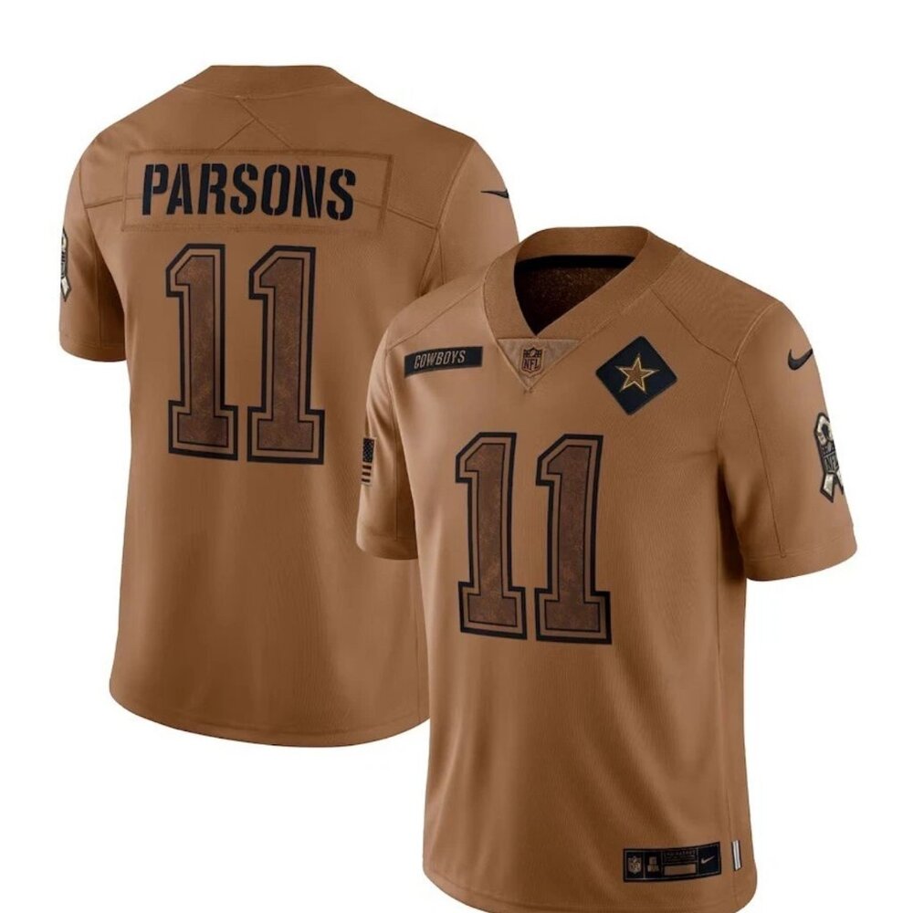 Micah Parsons Dallas Cowboys Nike 2023 Salute to Service Limited Jersey Youth L